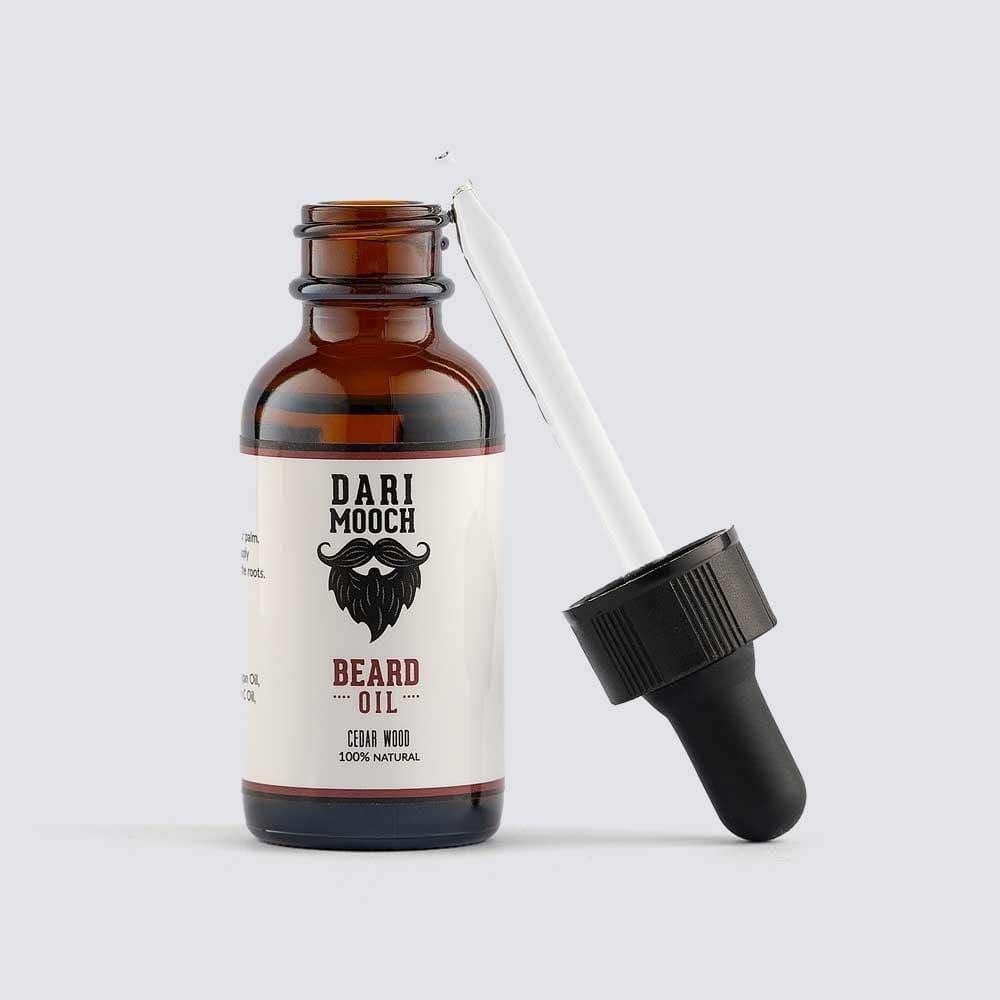 Cedar Wood Beard Oil Premium Men's Grooming by Dari Mooch