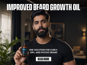 Improved Beard Growth Oil – One Solution for Curly, Dry, and Patchy Beard