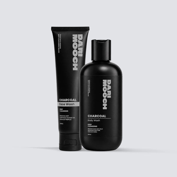 Charcoal Face Wash + Charcoal Body Wash