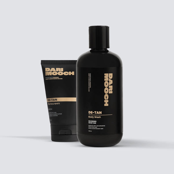 De-Tan Body Wash + De-Tan Sunscreen