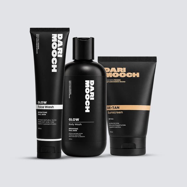Glow Bundle + De-Tan Sun Screen