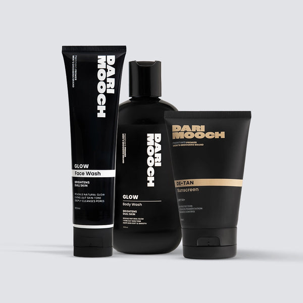 Glow Bundle + De-Tan Sun Screen