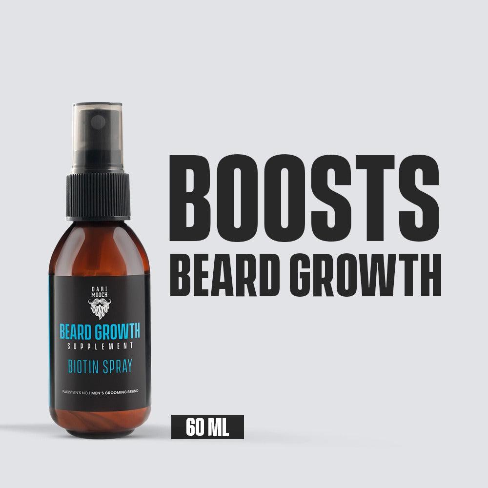 Beard Growth Biotin Spray - Dari Mooch