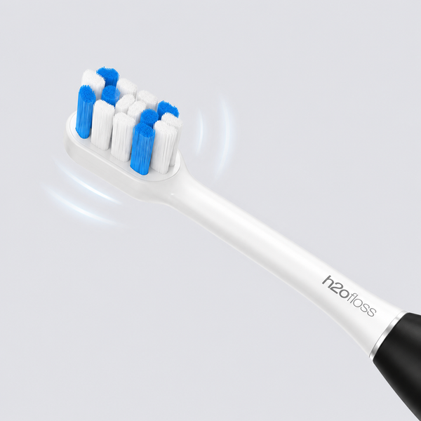 H2ofloss Sonic Sweep Electric-Toothbrush BT-02-Black