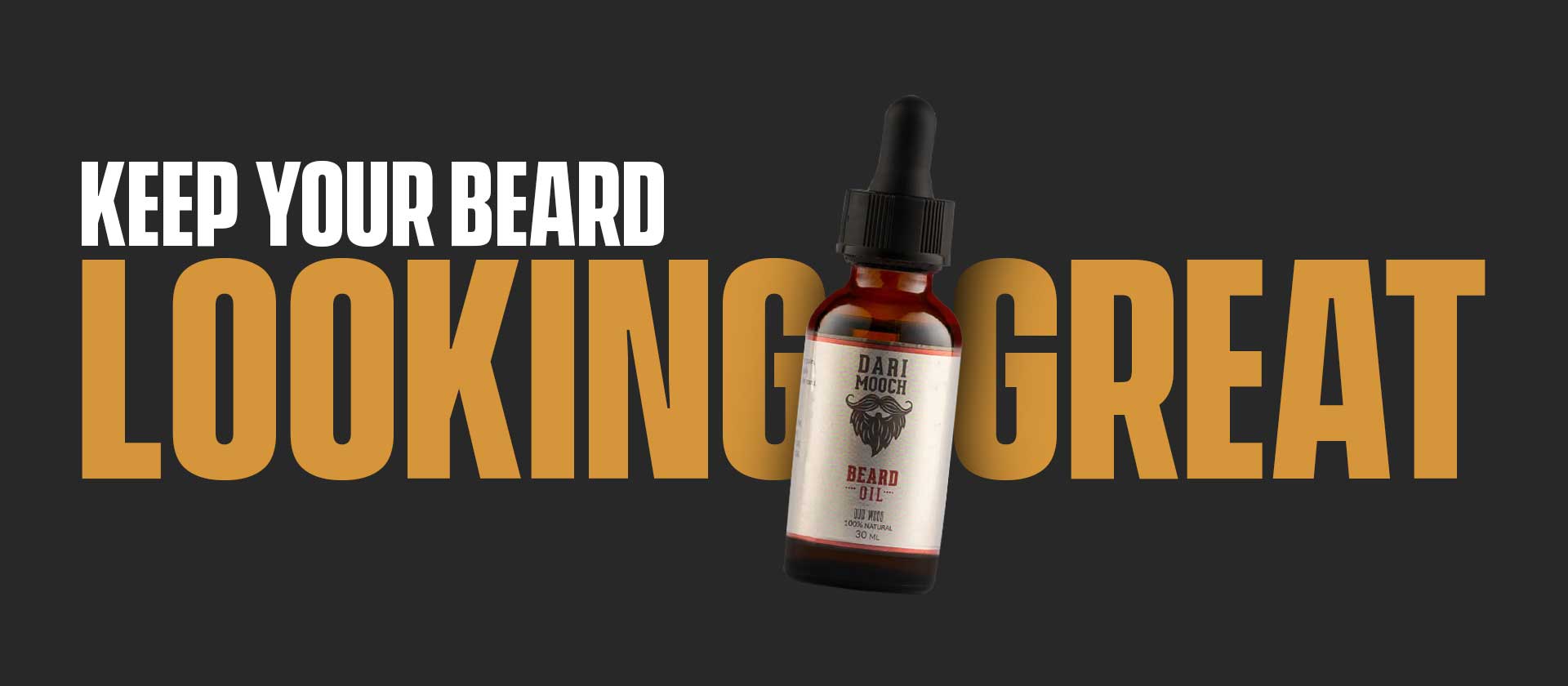 Oud Wood Beard Oil Premium Men's Grooming by Dari Mooch