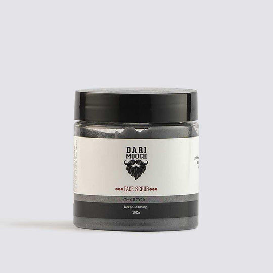 Charcoal Face Scrub Dari Mooch